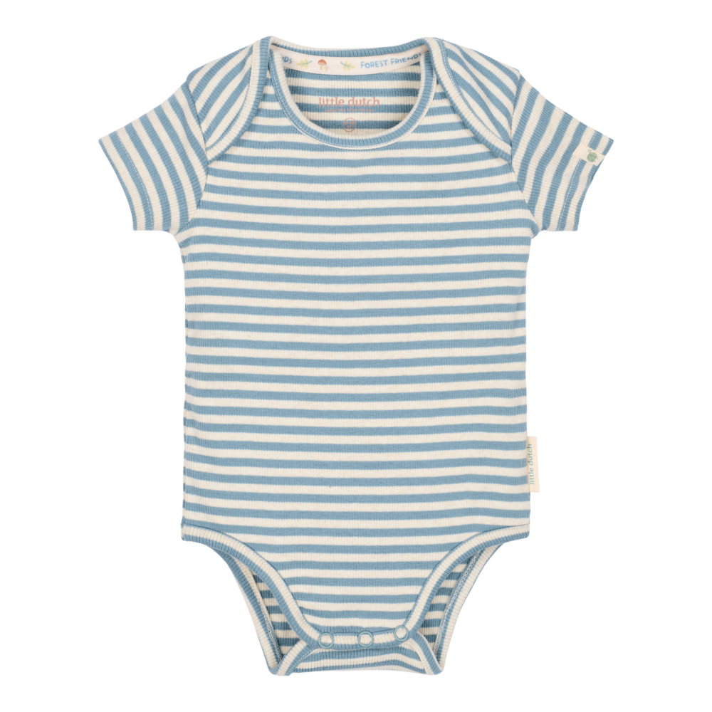 Romper korte mouw blauw Stone Blue stripe Romper korte mouw blauw Stone Blue stripe