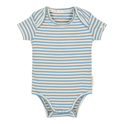 Romper korte mouw blauw Stone Blue stripe Romper korte mouw blauw Stone Blue stripe