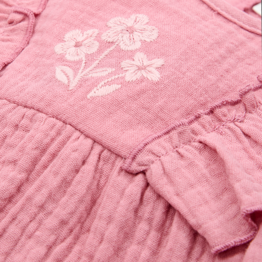 Jurk roze met broekje Pink Blush Jurk roze met broekje Pink Blush