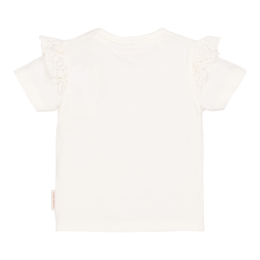 T-shirt korte mouw Wit T-shirt korte mouw Wit