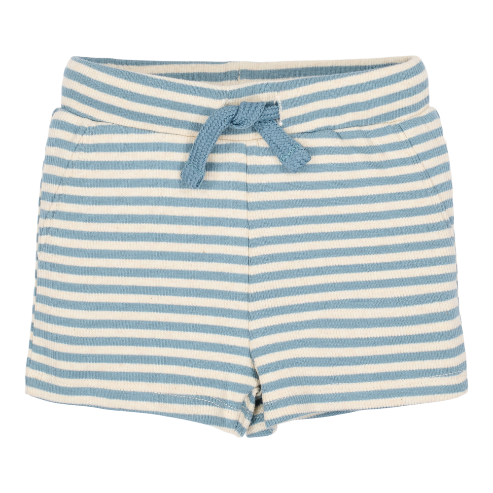 Korte broek blauw Stone Blue stripe Korte broek blauw Stone Blue stripe