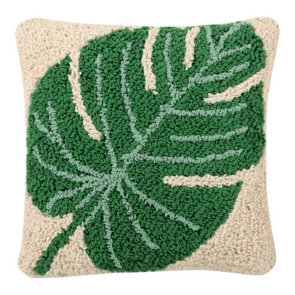 Kussen Monstera 38 x 38 cm - Kussen Monstera 38 x 38 cm -