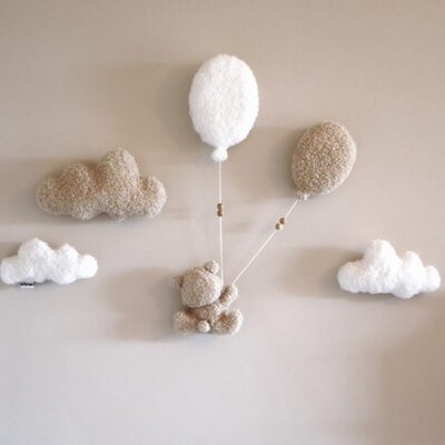 Muurdecoratie Teddy bouclé small Muurdecoratie Teddy bouclé small