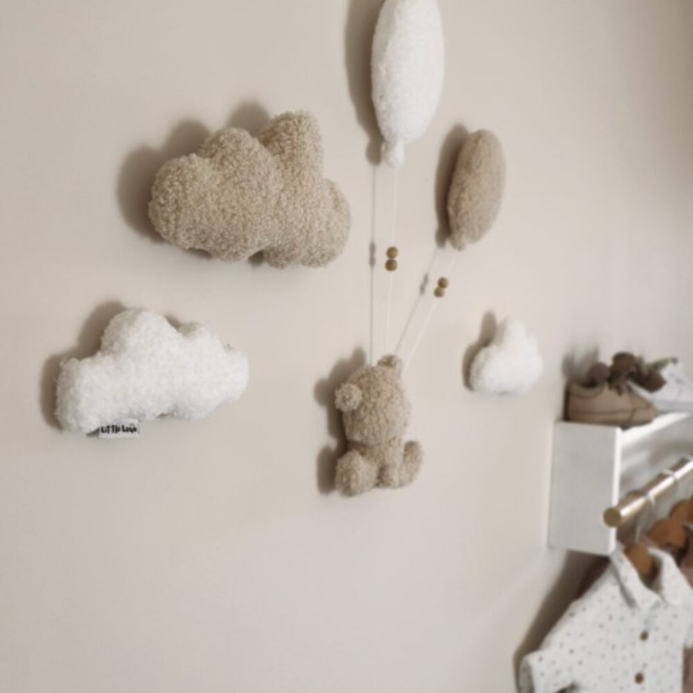 Muurdecoratie Teddy bouclé small Muurdecoratie Teddy bouclé small