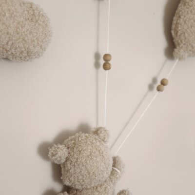 Muurdecoratie Teddy bouclé small Muurdecoratie Teddy bouclé small