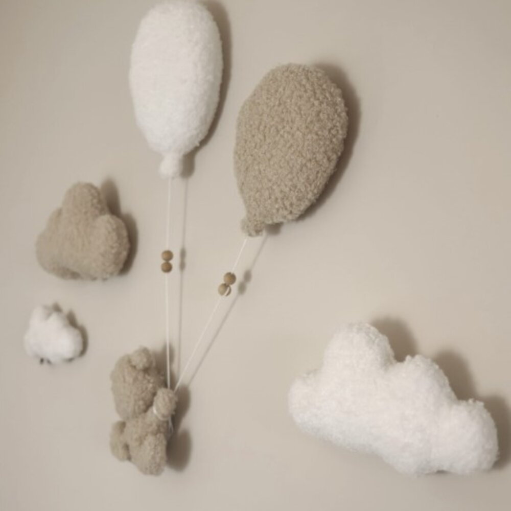 Muurdecoratie Teddy bouclé small Muurdecoratie Teddy bouclé small