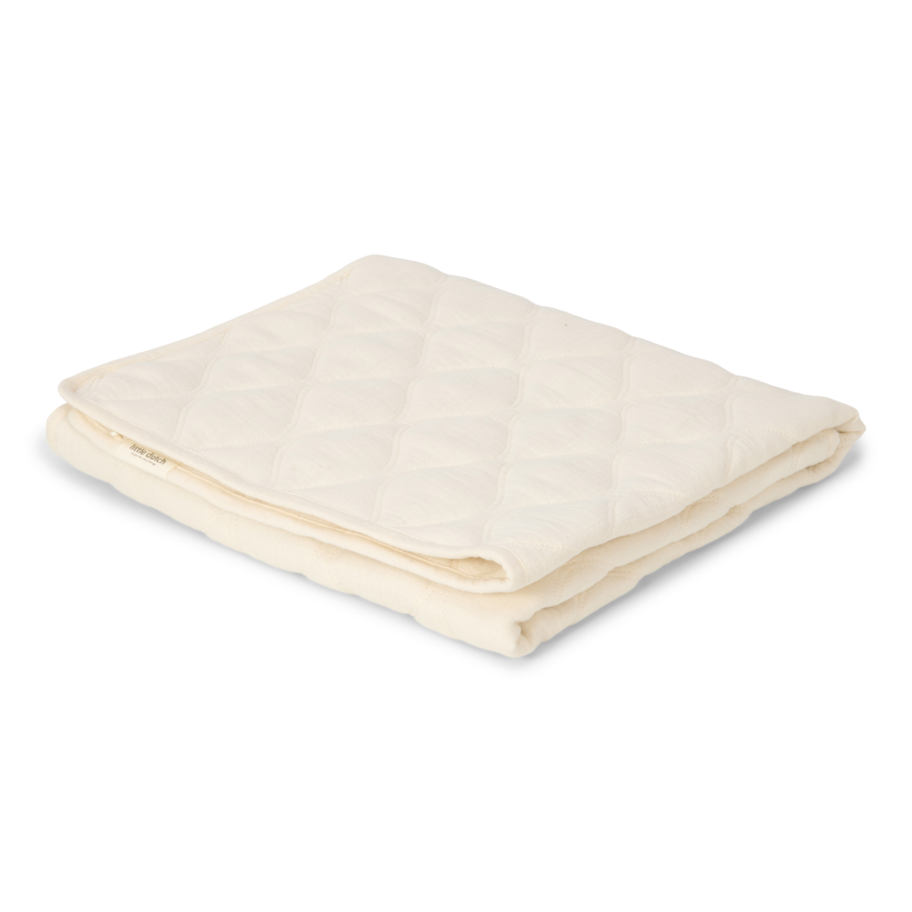 Wiegdeken quilted Pure Soft White Wiegdeken quilted Pure Soft White