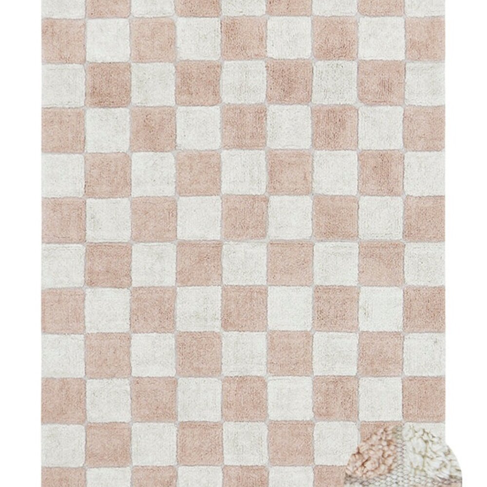 Wasbaar tapijt Kitchen Tiles Rose - 90 x 130 cm Pink Wasbaar tapijt Kitchen Tiles Rose - 90 x 130 cm Pink