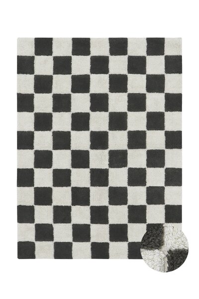 Wasbaar tapijt Kitchen Tiles 120 x 160 cm Grey