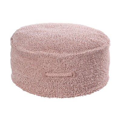 Pouf Chill Vintage Nude - 20 x Ø 50 cm Pink Pouf Chill Vintage Nude - 20 x Ø 50 cm Pink