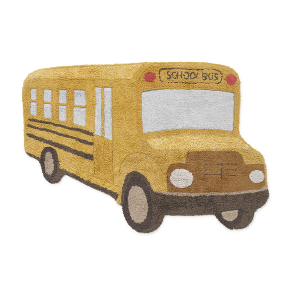Wasbaar tapijt School Bus 130 x 90 cm Yellow Wasbaar tapijt School Bus 130 x 90 cm Yellow