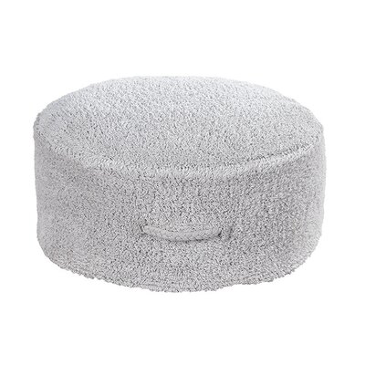 Poef Chill Pearl Grey - 20 x Ø 50 cm Grey Poef Chill Pearl Grey - 20 x Ø 50 cm Grey