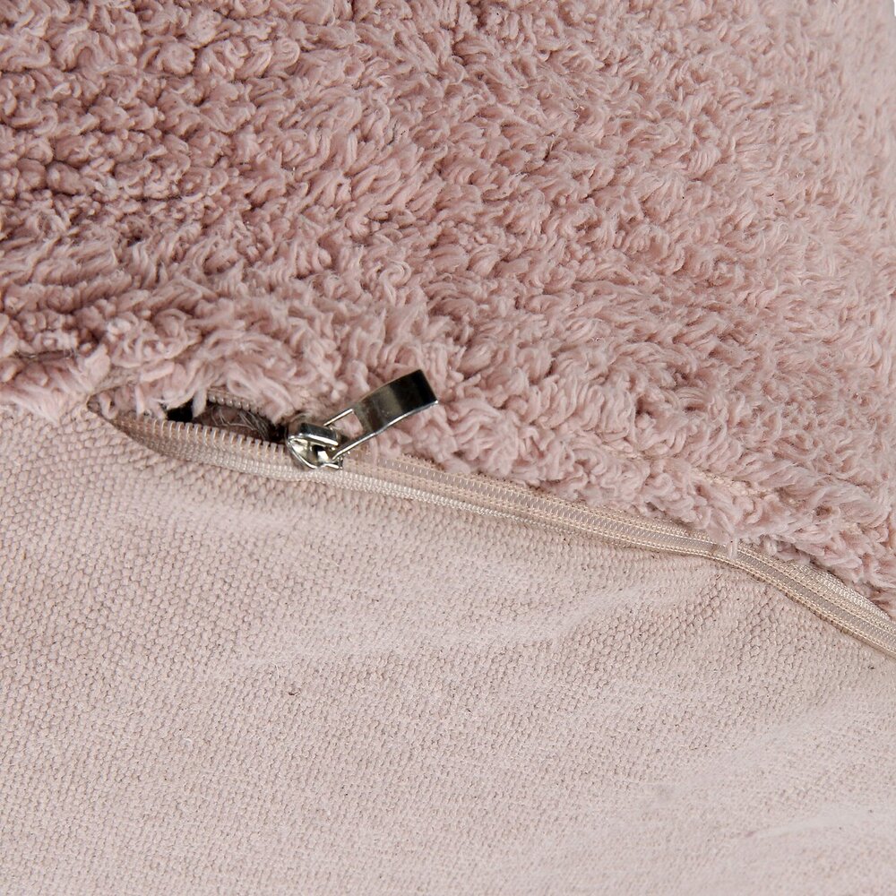 Pouf Chill Vintage Nude - 20 x Ø 50 cm Pink Pouf Chill Vintage Nude - 20 x Ø 50 cm Pink