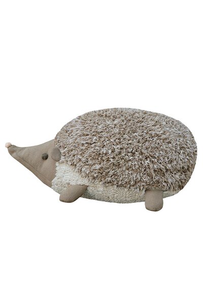 Vloer Kussen Hedgehog 50 x 65 cm Brown