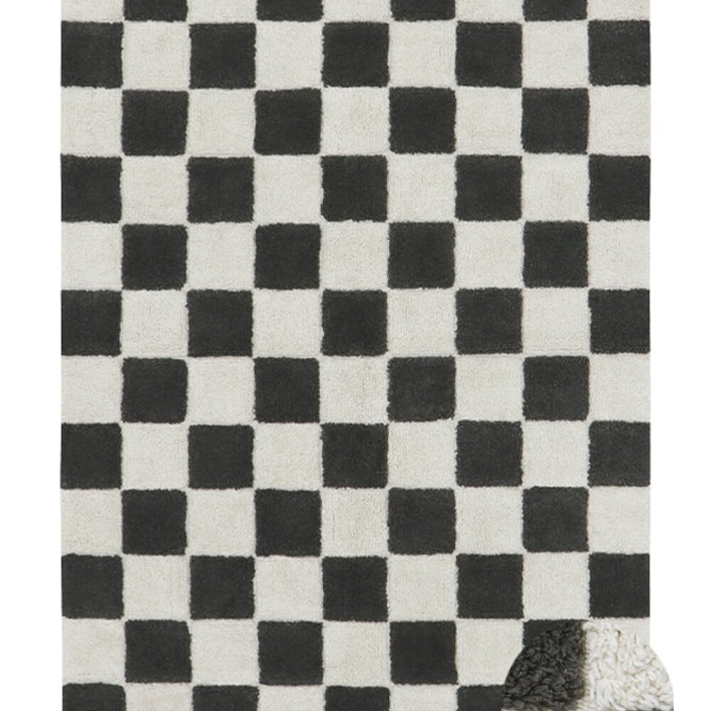 Wasbaar tapijt kitchen tiles 90 x 130 cm Dark Grey Wasbaar tapijt kitchen tiles 90 x 130 cm Dark Grey