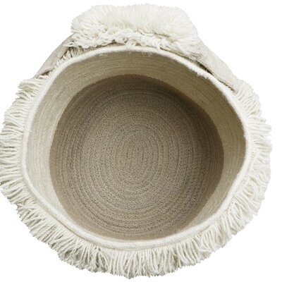 Mand Neus Schaap 30 x 27 x 22 cm White, Natural Mand Neus Schaap 30 x 27 x 22 cm White, Natural