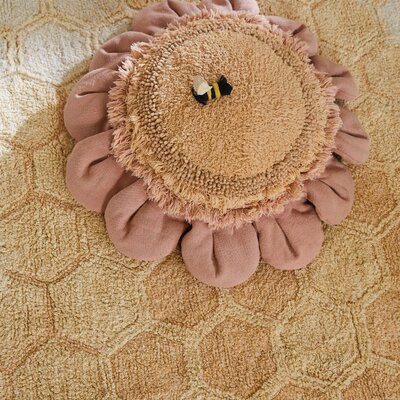 Vloer Kussen Pink Daisy Ø 70 cm Vloer Kussen Pink Daisy Ø 70 cm