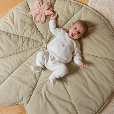 Speelmat Water Lily Olive 95 x 95 cm Green Speelmat Water Lily Olive 95 x 95 cm Green