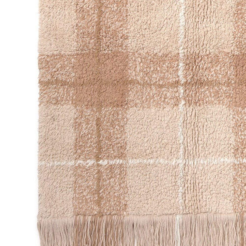 Wasbaar tapijt Tartan Rose 90 x 120 cm Pink Wasbaar tapijt Tartan Rose 90 x 120 cm Pink