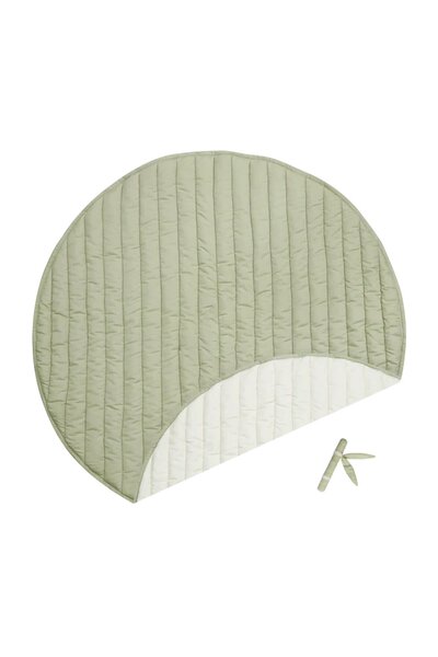 Speelmat Bamboo Leaf Ø 100 cm Green Speelmat Bamboo Leaf Ø 100 cm Green