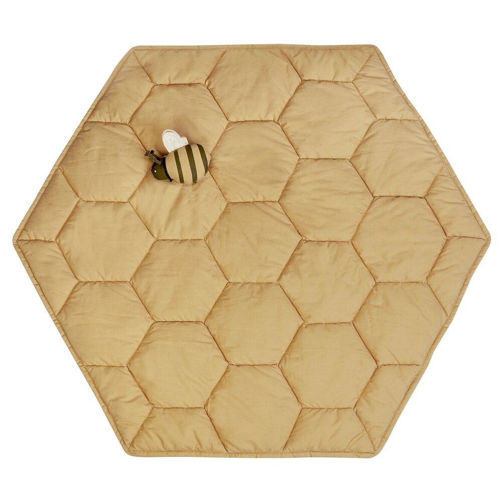 Speelmat honinggraad 100 x 100 cm Honey Speelmat honinggraad 100 x 100 cm Honey