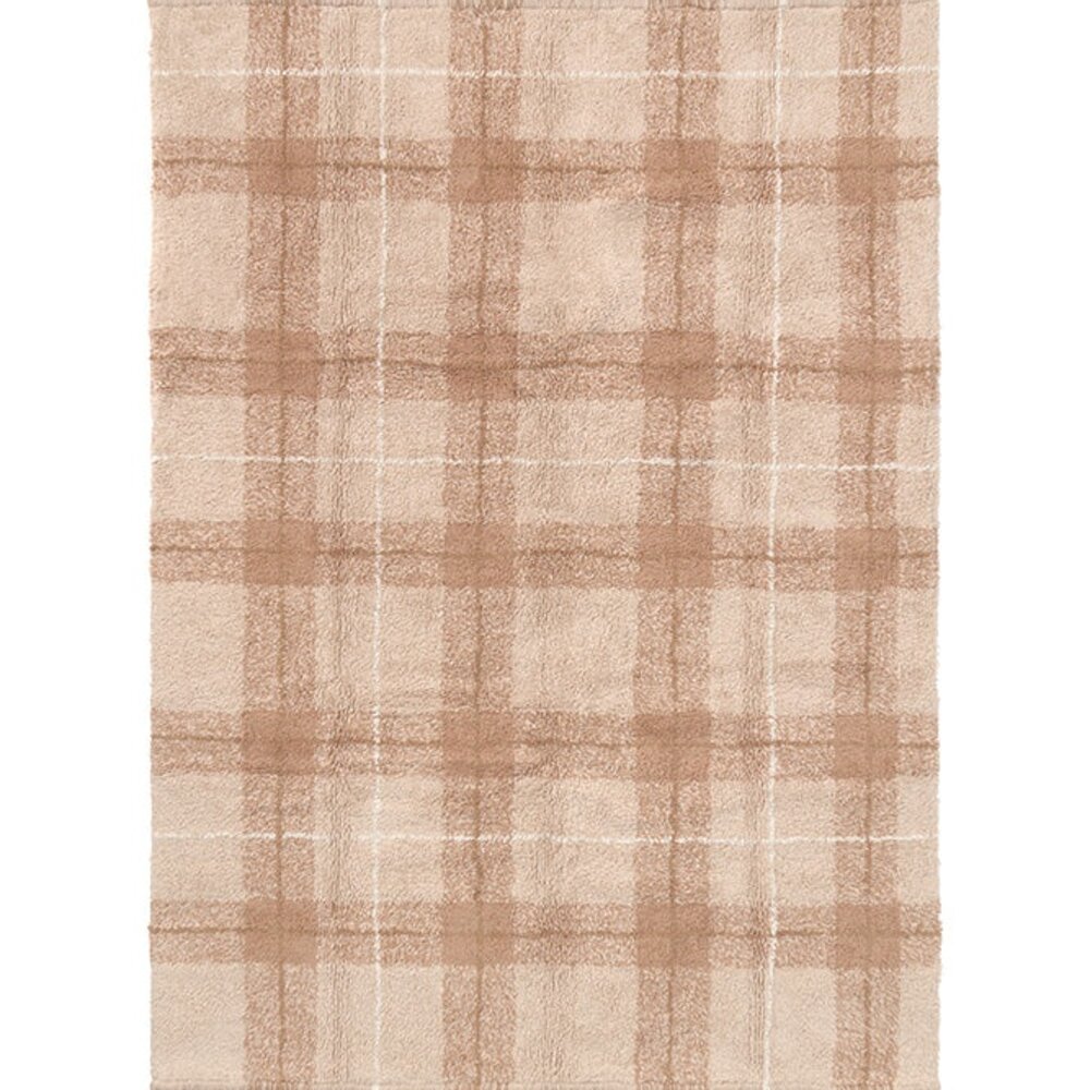 Wasbaar tapijt Tartan Rose 90 x 120 cm Pink Wasbaar tapijt Tartan Rose 90 x 120 cm Pink