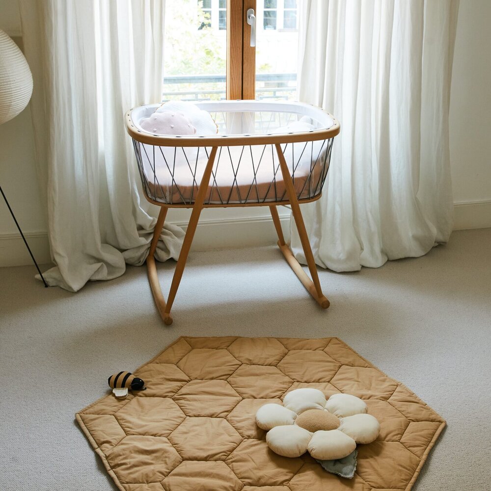 Speelmat honinggraad 100 x 100 cm Honey Speelmat honinggraad 100 x 100 cm Honey