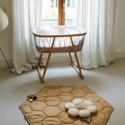 Speelmat honinggraad 100 x 100 cm Honey Speelmat honinggraad 100 x 100 cm Honey