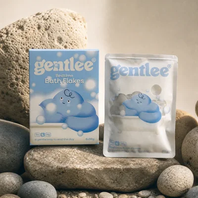 Gentlee Bedtime Bath Flakes