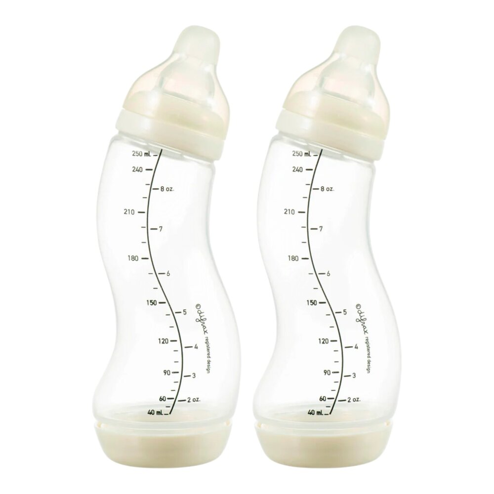 S-fles natural 250ml 2pack Ivory/ivory