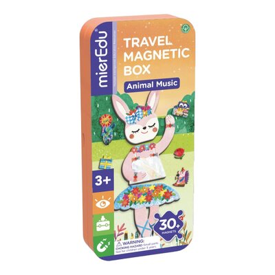 Magnetische travel Puzzeldoos Dieren