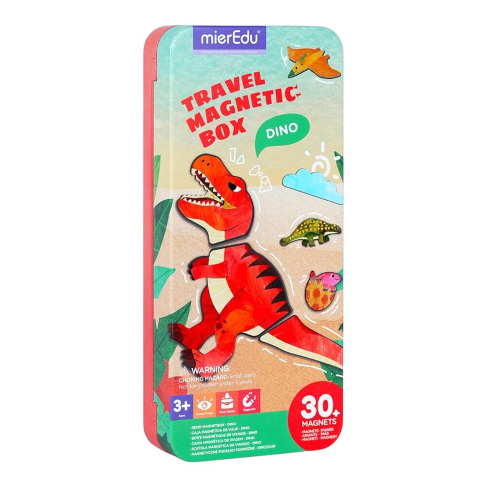 Magnetische travel Puzzeldoos Dino