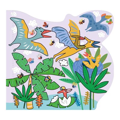 Waterschilderen Dino