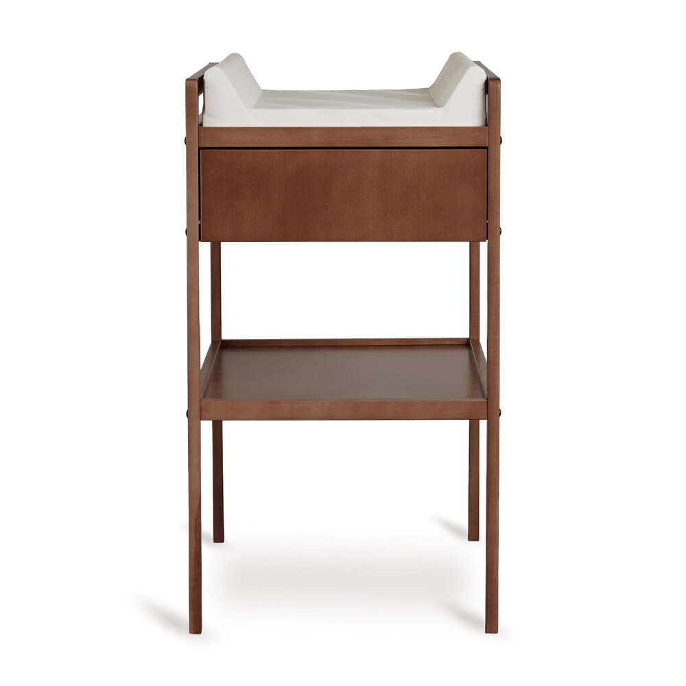 Luiertafel Mori met Lade Walnut