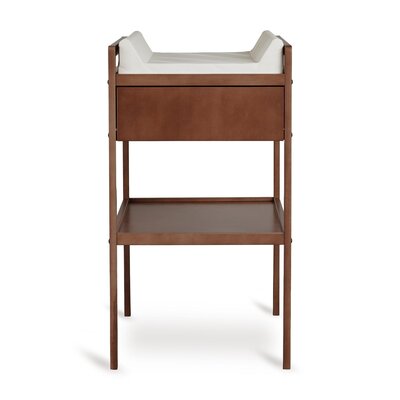 Luiertafel Mori met Lade Walnut