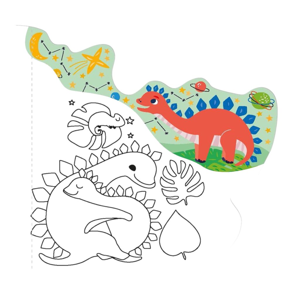 Waterschilderen Dino