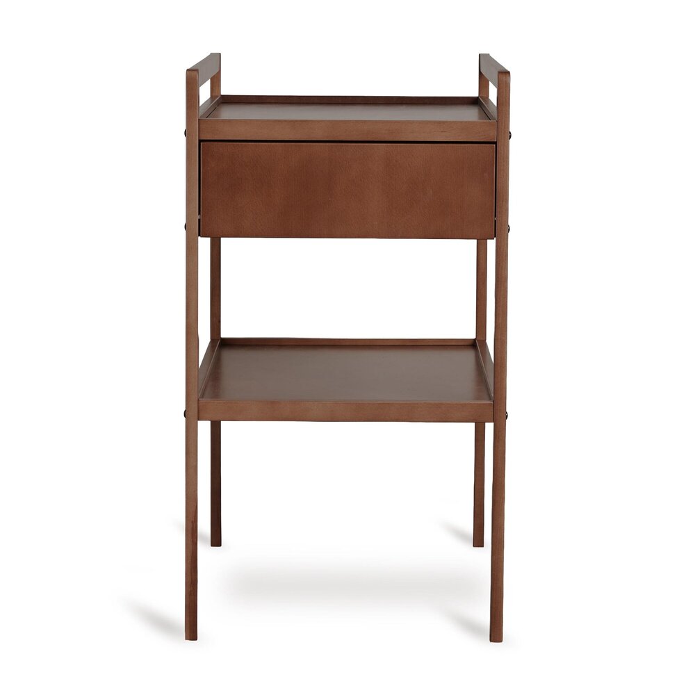 Luiertafel Mori met Lade Walnut