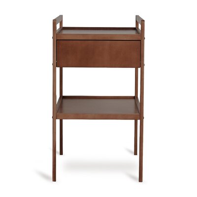 Luiertafel Mori met Lade Walnut