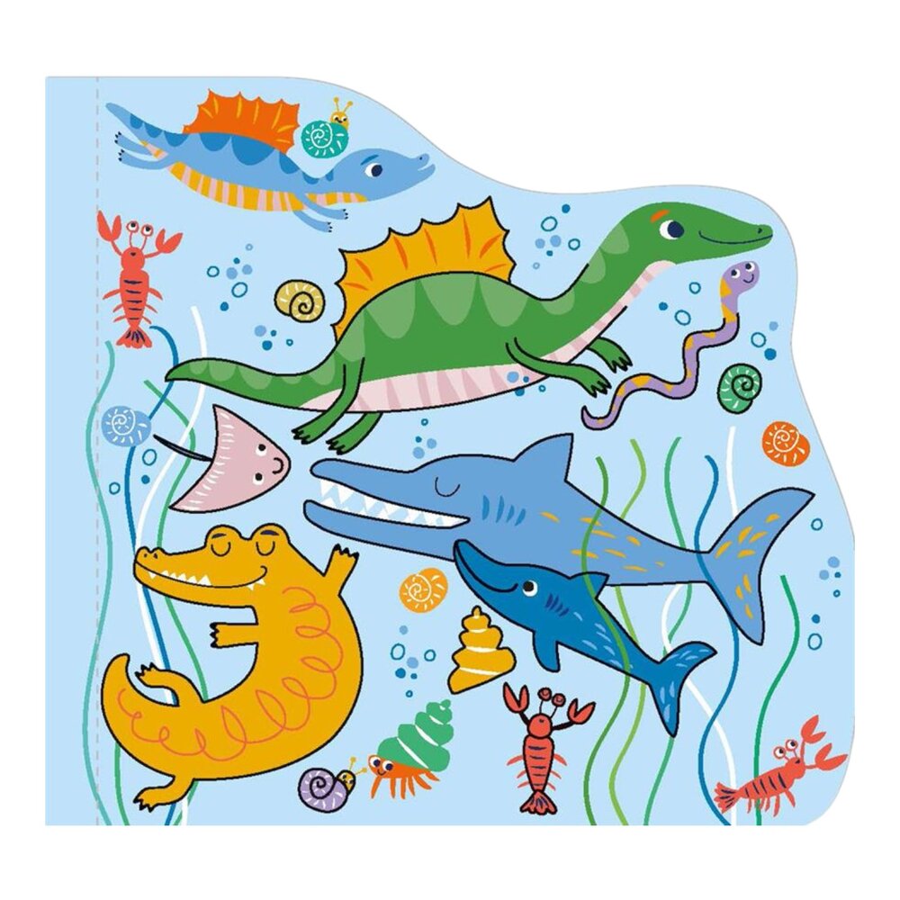 Waterschilderen Dino
