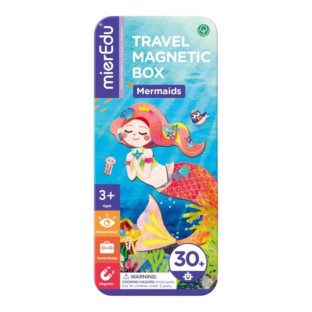 Magnetische travel Puzzeldoos Zeemeermin