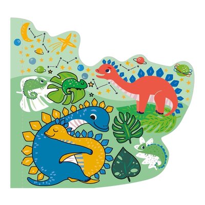 Waterschilderen Dino