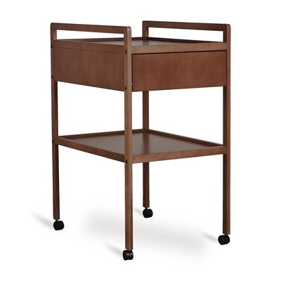 Luiertafel Mori met Lade Walnut