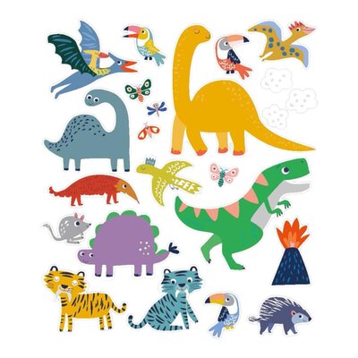 Waterschilderen Dino