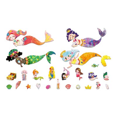 Magnetische travel Puzzeldoos Zeemeermin