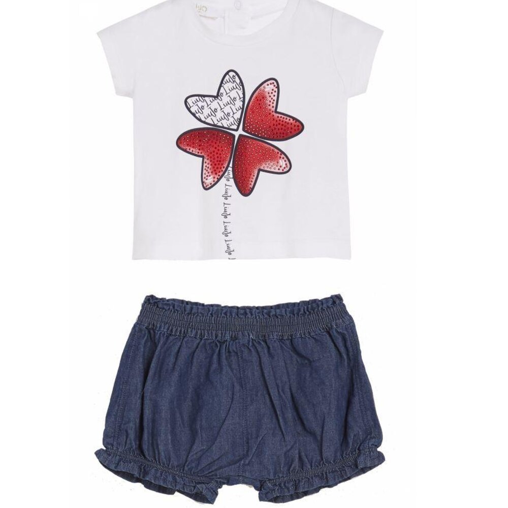 Babypakje denim Blauw