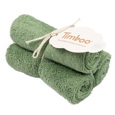 Gastendoekje 29,5x50cm (3 pcs) Aloe green