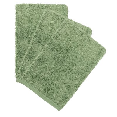 Washandjes (3 stuks) Aloe green