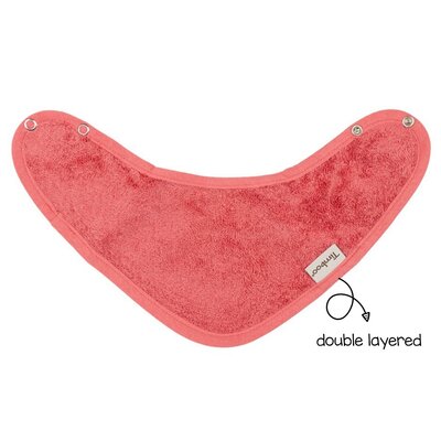 Bandana Slab doubled 36x20cm Raspberry Rose