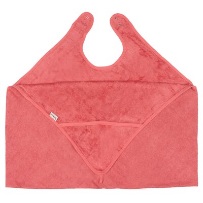 Badcape / Knuffelhanddoek (98x104cm) Raspberry Rose