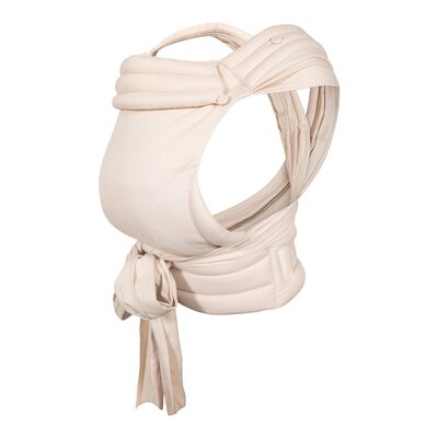Half-Buckle Ergonomische Draagzak Chevron Cream